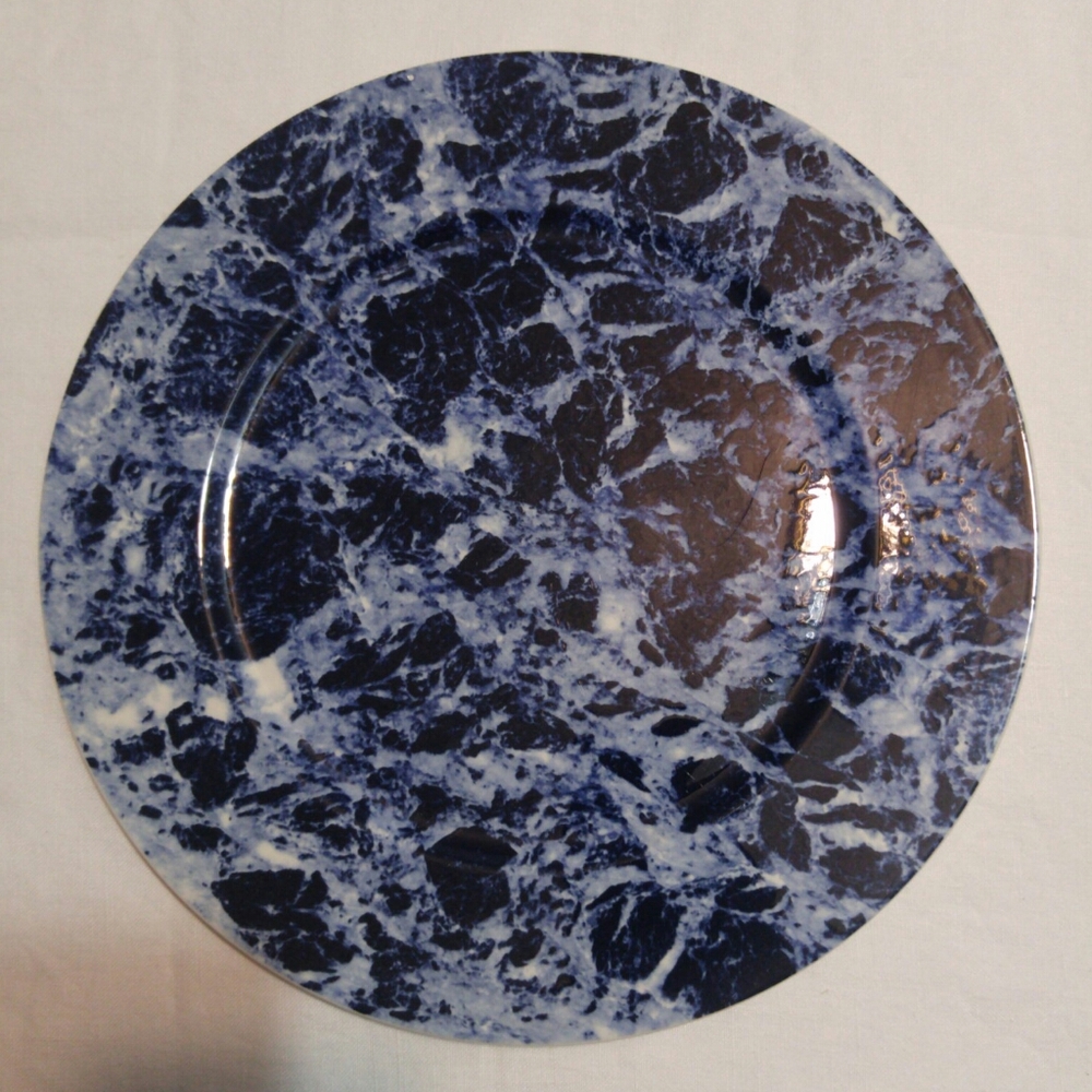 Villeroy & Boch Dark Blu Vitro 11" Porcelain Plate
